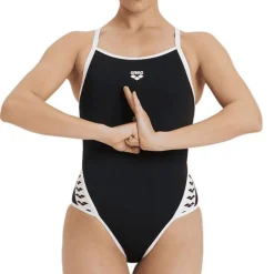 Maillot de bain /Blanc Femme Arena Icons Super Fly