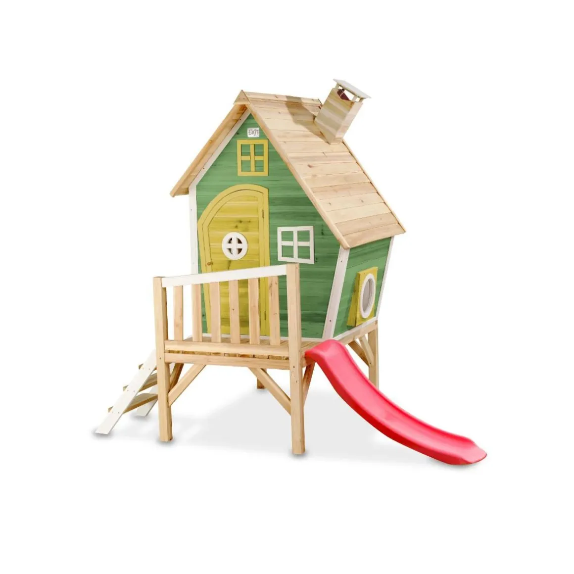 Maisonnette en bois pour enfants Fantasia 300 Vert - Exit Toys