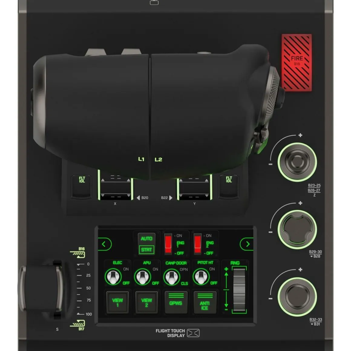 Manette VelocityOne FlightDeck