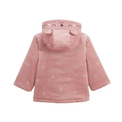 Manteau bébé velours côtelé intérieur polaire Bloom