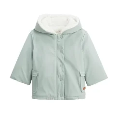 Manteau enfant imperméable doublé sherpa Holamuchacha