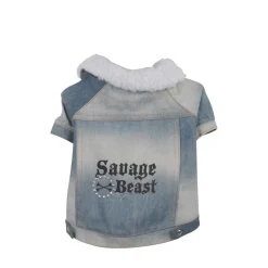 Manteau pour chien Savage Beast - Taille S - Bleu