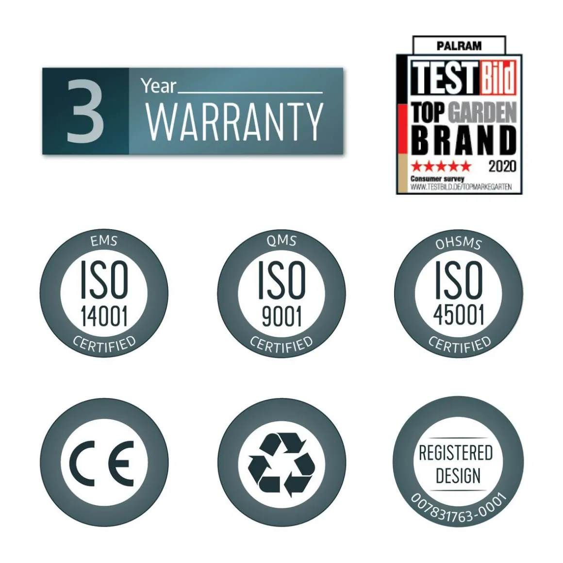 Marquise - Anthracite - 95x215cm - SOPHIA 2150