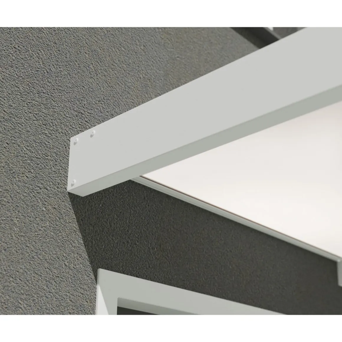 Marquise - 95x215cm Blanc - SOPHIA 2150