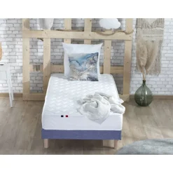 Matelas mousse 90x190 cm accueil latex ANNA