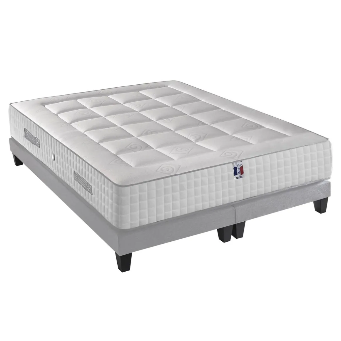 Matelas ressort ensachés 160x200 cm KING MEMO