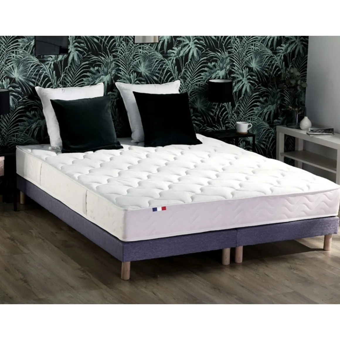 Matelas ressorts ensachés 160x200 cm CANTATE