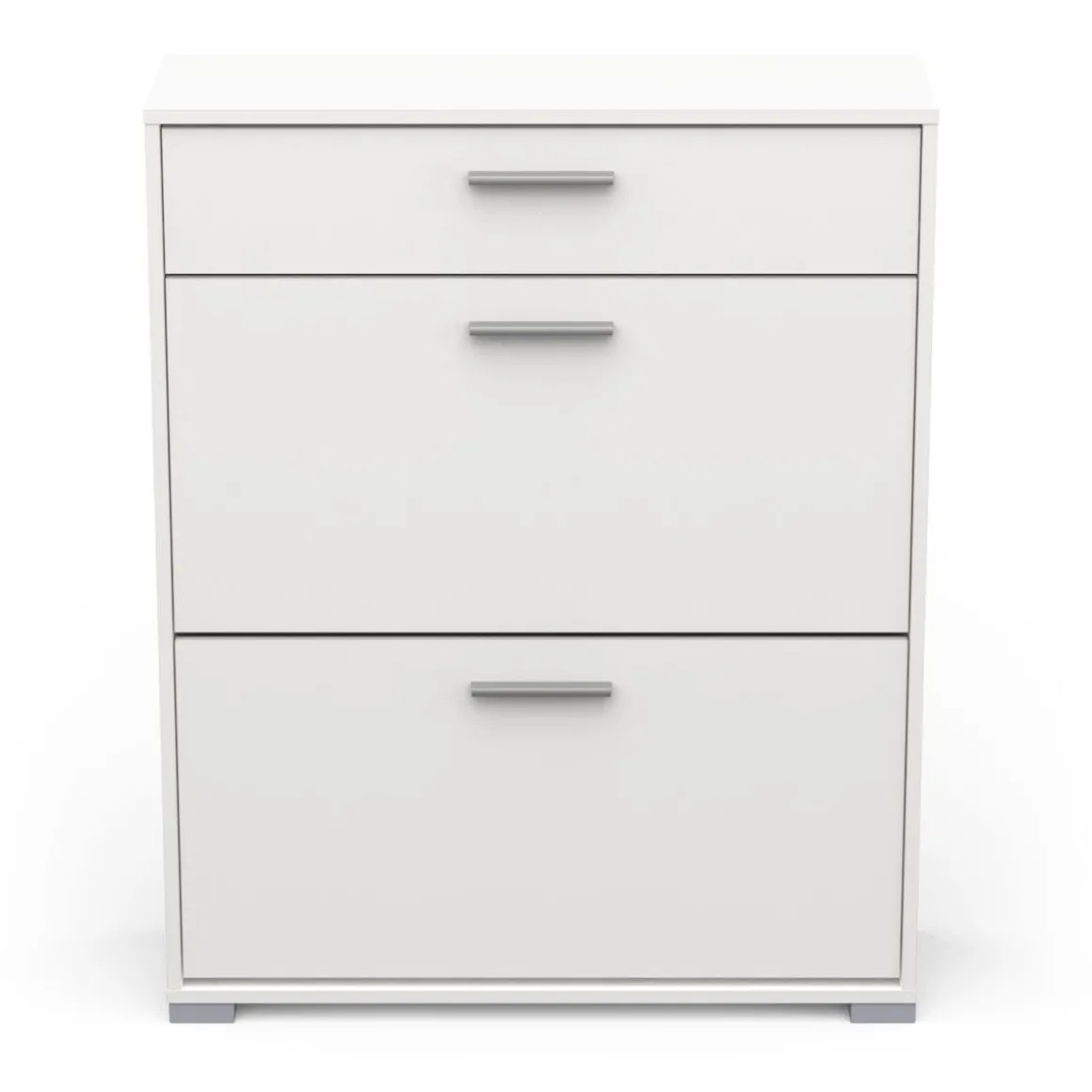 Meuble à chaussures 2 portes 1 tiroir L80 cm LIZZIE