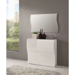 Meuble à chaussures CLOUD, 2 portes abattantes