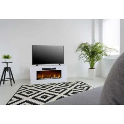 Meuble cheminée électrique 2000 w - 121