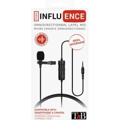 Micro INFLUENCE Microphone cravate - port jack