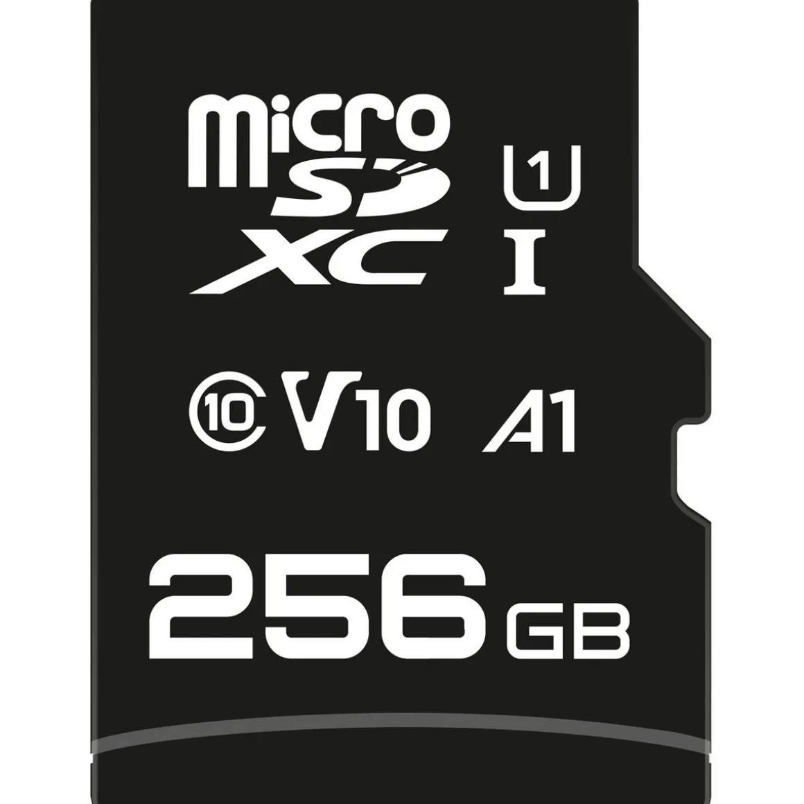 Micro SD XC - 256 Go - Adaptateur SD - Carte mémoire