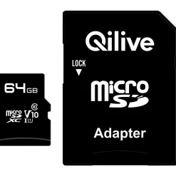 Micro SDXC - 64 Go - Adaptateur SD - Carte mémoire