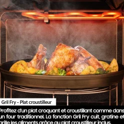 Micro-ondes grill 32l 900w inox - MG32DG4524CT