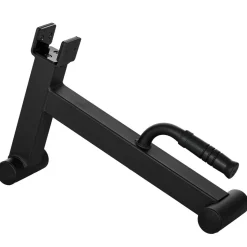 Mini Deadlift pour haltères olympiques - cric d'haltères avec poignée antidérapante - charge max. 200 Kg - acier noir