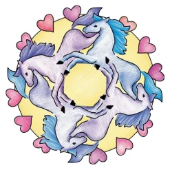 Mini mandalas classiques 18 pièces