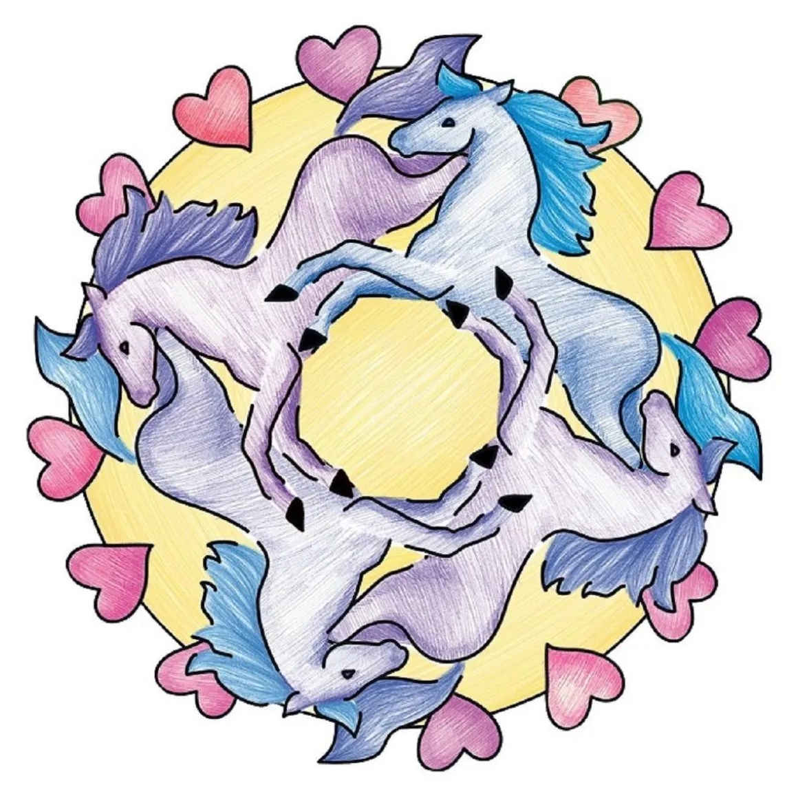 Mini mandalas classiques 18 pièces