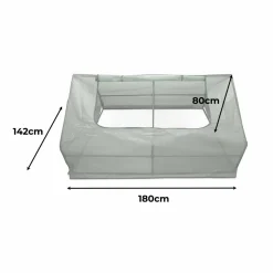 Mini serre de jardin - Ciboulette - 2.5m². serre châssis en polyéthylène