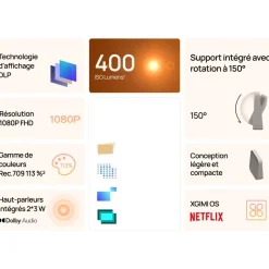Mini vidéoprojecteur Elfin Flip