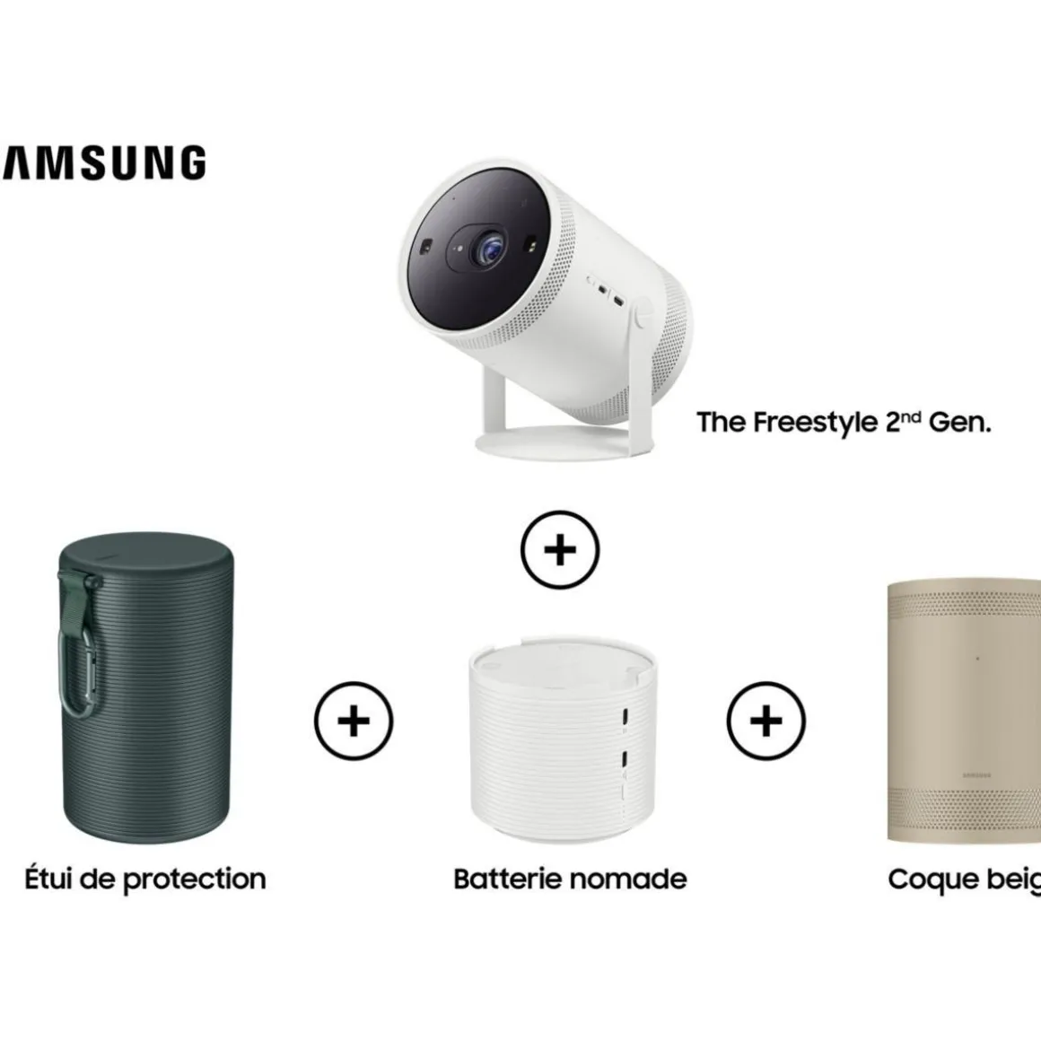 Mini vidéoprojecteur The Freestyle 2ndgenSP-LFF3+accessoires