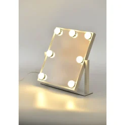 Miroir maquillage Hollywood 600102915 - Blanc