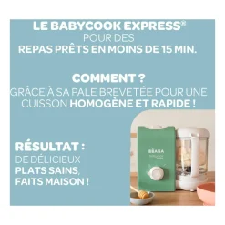 Mixeur Cuiseur Bébé Babycook Express vert sauvage