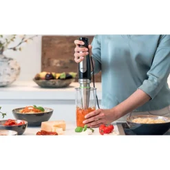 Mixeur MQ7026X MultiQuick 7 gris et noir 2 accessoires