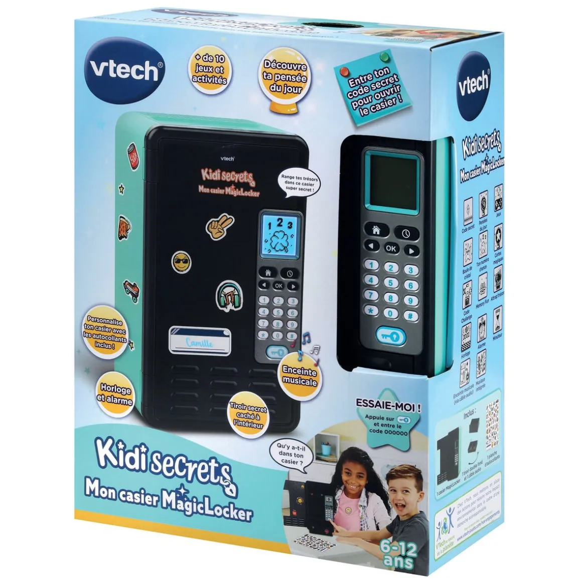 Mon casier MagicLocker Bleu/Noir