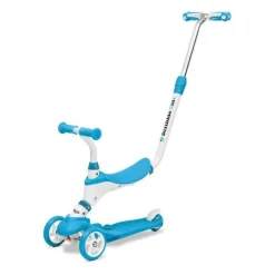 MONDO Trottinette On and Go Scribble 5 en 1 - Bleu
