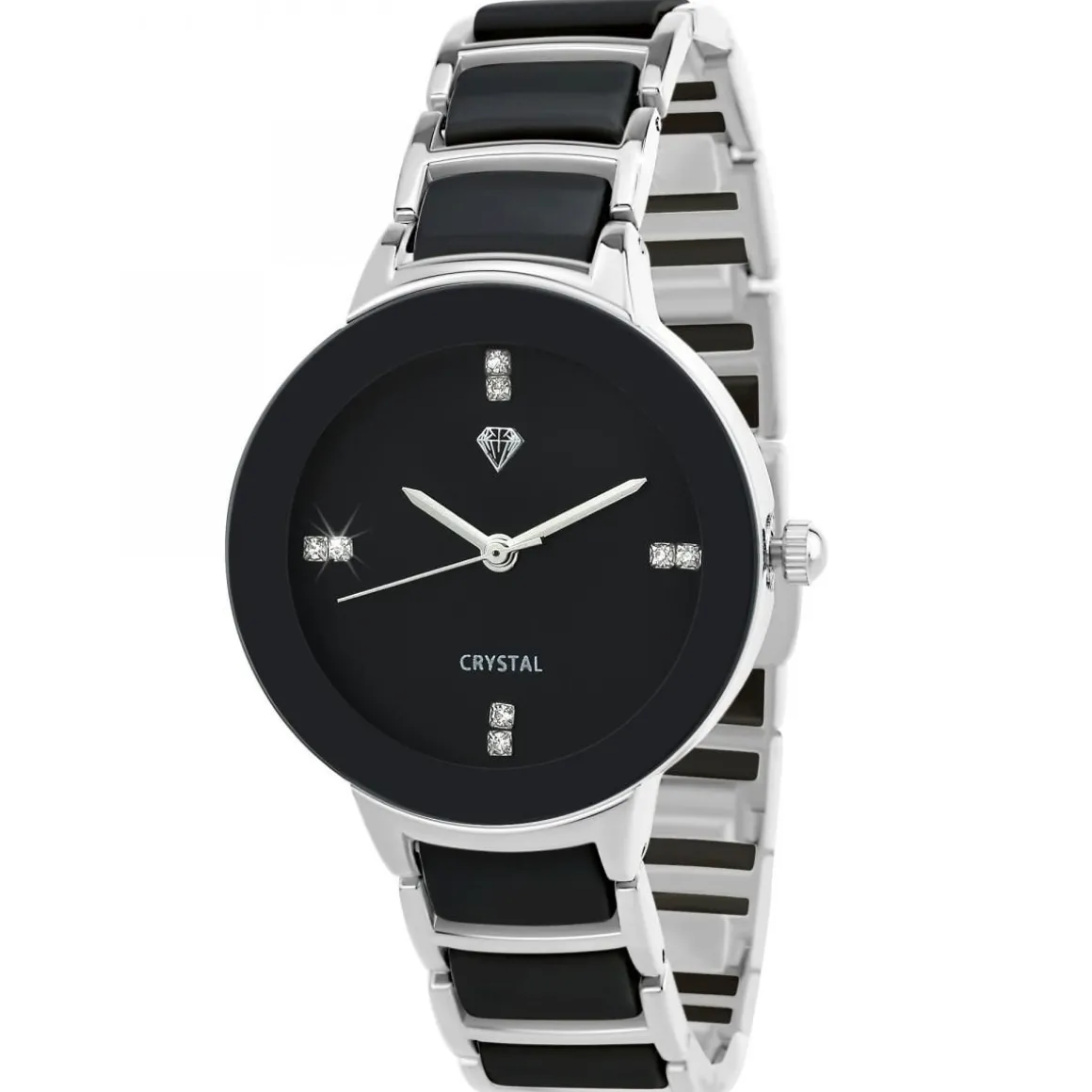 Montre Allegra élégante ornée de Cristaux scintillants par SC Crystal