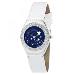 Montre Alysson étoiles à mouvement tournant SC Crystal ornée de Cristaux scintillants