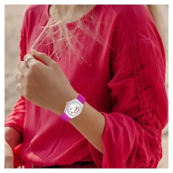 Montre Alysson Tour Eiffel à mouvement tournant SC Crystal ornée de Cristaux scintillants