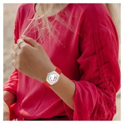 Montre Alysson Tour Eiffel à mouvement tournant SC Crystal ornée de Cristaux scintillants