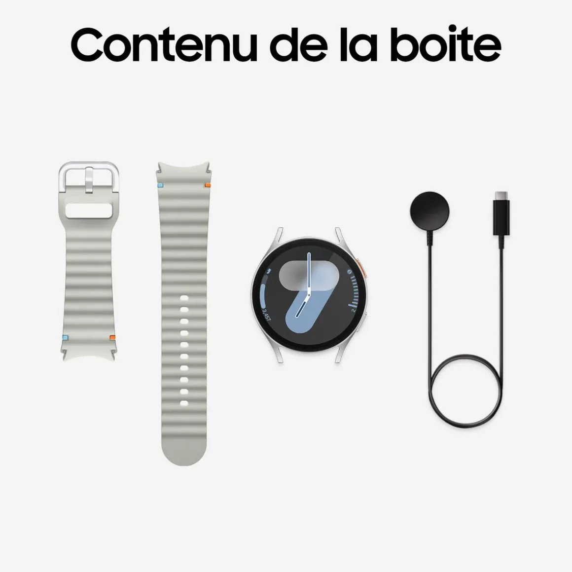 Montre connectée Galaxy Watch 7 Bluetooth 44mm - Silver