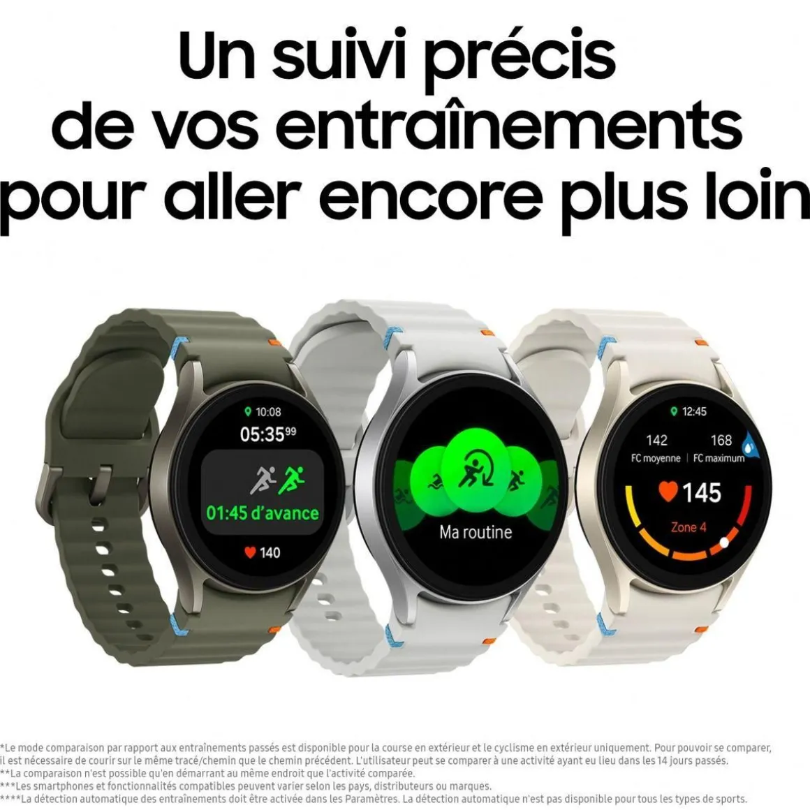 Montre connectée Galaxy Watch7 Vert 40mm 4G