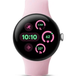 Montre connectée Pixel Watch 3 41 mm Argent Poli 4G