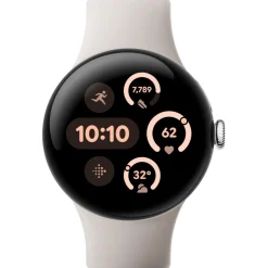 Montre connectée Pixel Watch 3 41 mm Argent Poli 4G