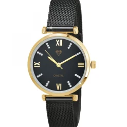 Montre Cynthia élégante ornée de Cristaux scintillants