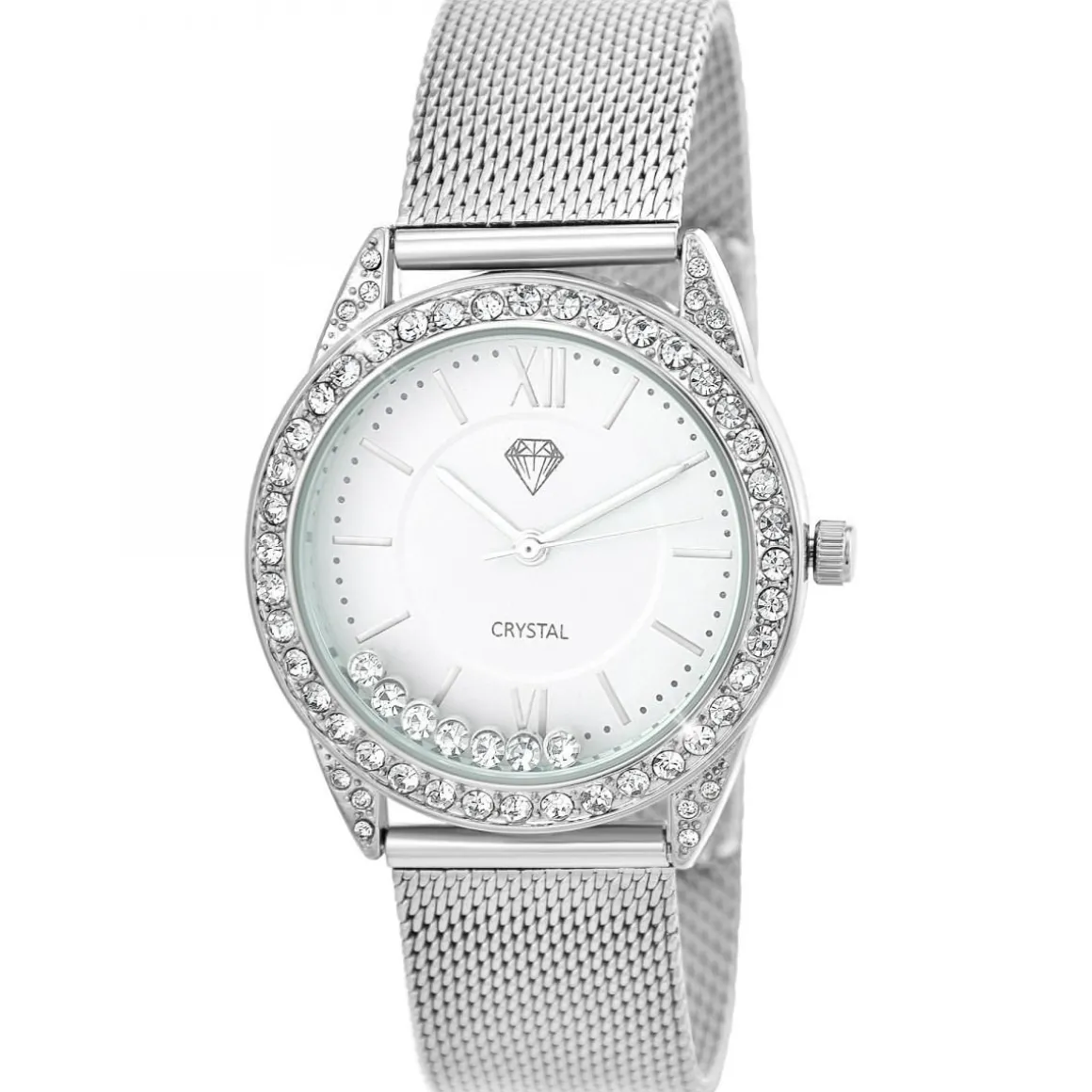 Montre Elly élégante ornée de Cristaux scintillants par SC Crystal