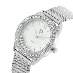 Montre Elly élégante ornée de Cristaux scintillants par SC Crystal