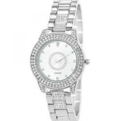 Montre Enora élégante SC Crystal ornée d'un véritable diamant
