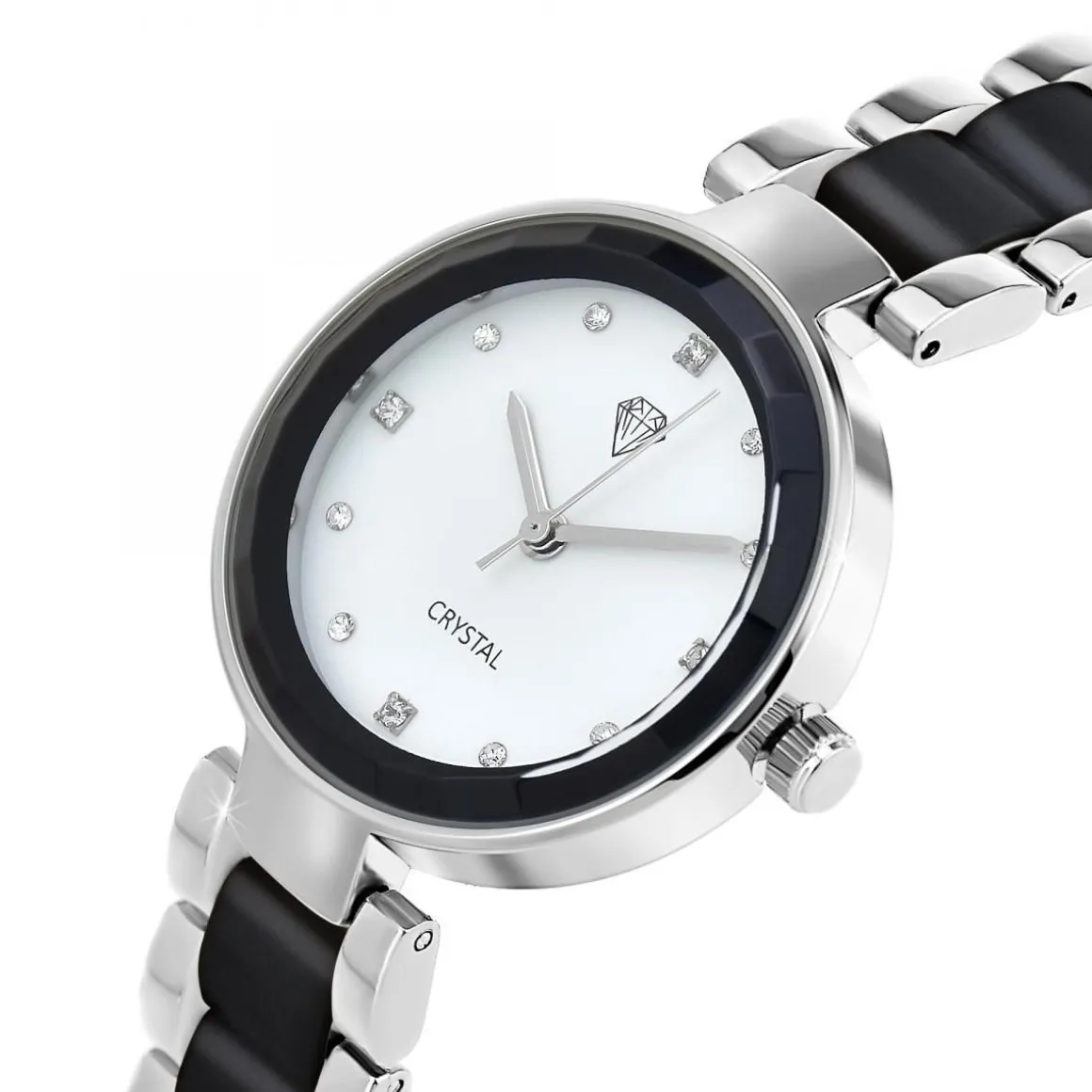 Montre élégante Marion SC Crystal ornée de Cristaux scintillants