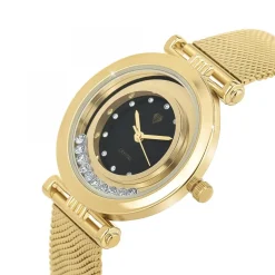 Montre Ludivine élégante SC Crystal ornée de cristaux scintillants