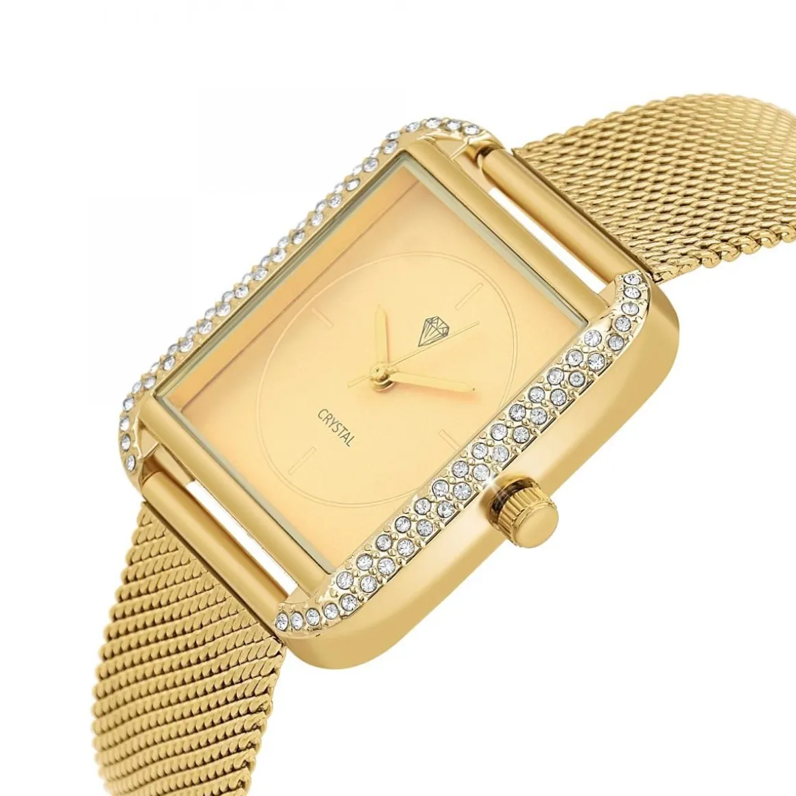 Montre Marwa SC Crystal ornée de 72 Cristaux scintillants