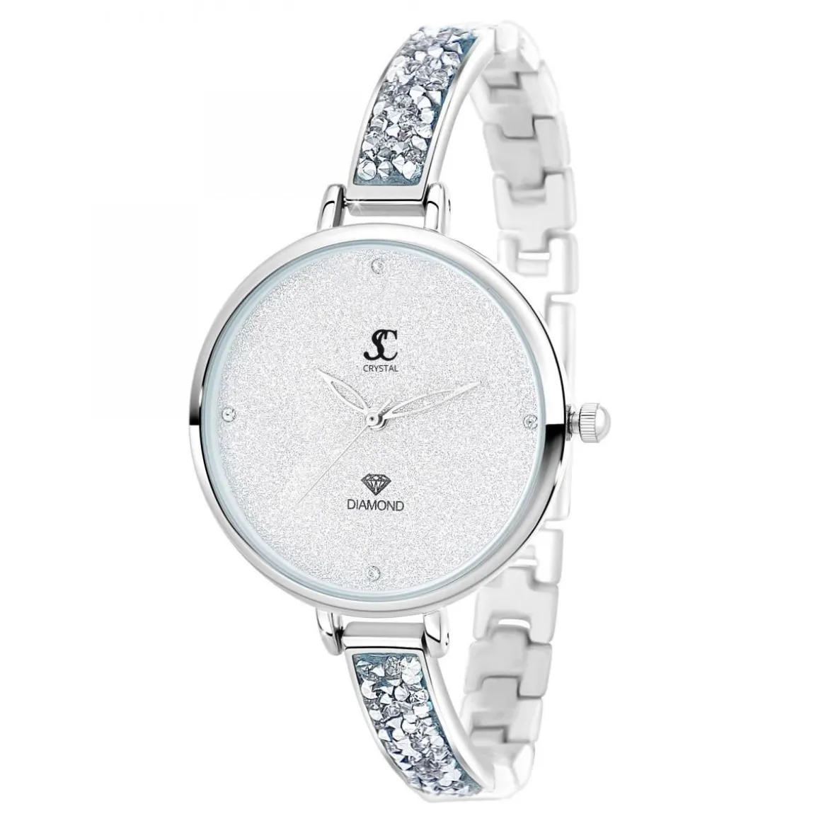 Montre Nola SC Crystal ornée de 4 Cristaux scintillants