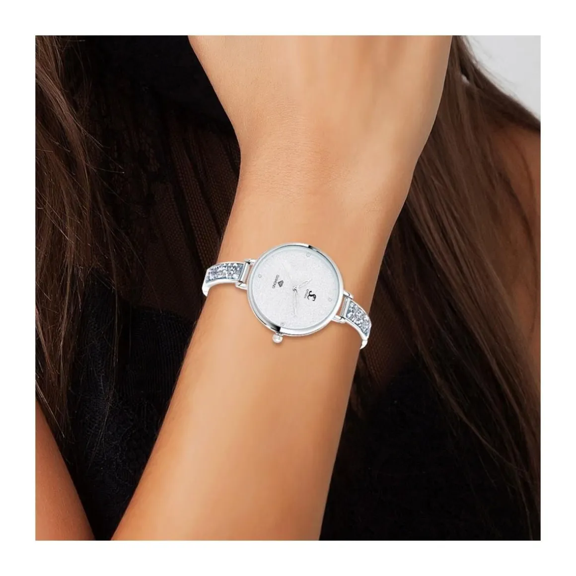 Montre Nola SC Crystal ornée de 4 Cristaux scintillants