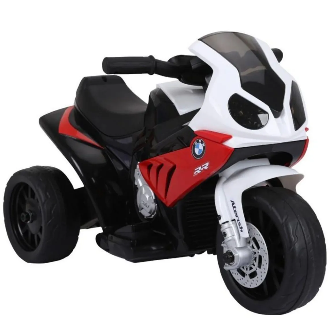 Moto Electrique BMW S1000, 25W pour Enfant, 3 Roues, Système Audio et Phares Fonctionnels