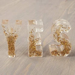 Moule alphabet en silicone