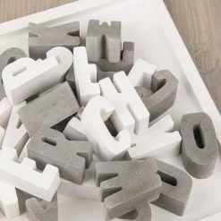 Moule alphabet en silicone