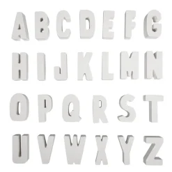 Moule alphabet en silicone